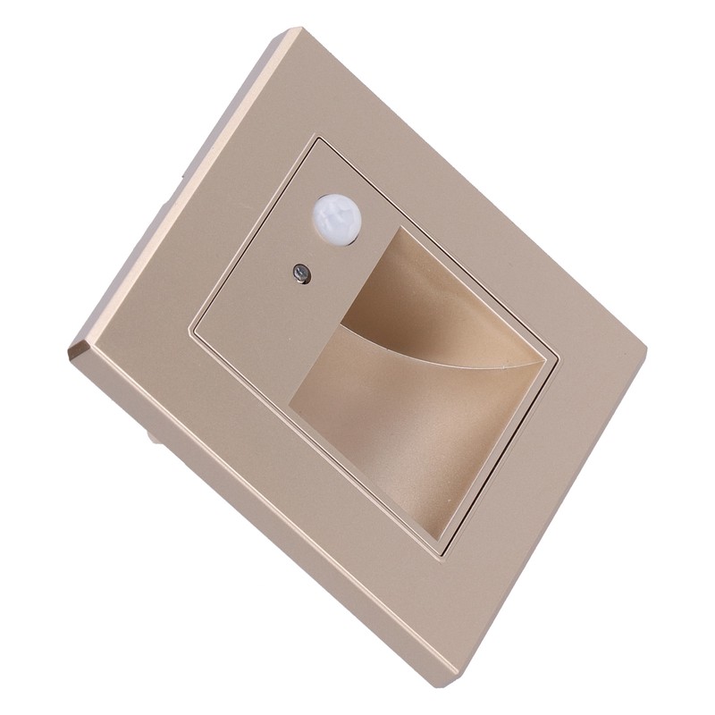 LED Stairs Step Light Embedded Human Body Induction Lamp Pathway