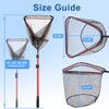 Telescopic Fishing Net 29-82 Inches, Foldable Landing Net for Kayak