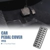 A ABSOPRO Car Footrest Pedal Cover Accessory for Hyundai Elantra