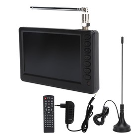 LEADSTAR 5 Inch ATSC Digital TV 1080P Stereo High Sensitivity Digital TV with USB Port &amp; Memory Card Slot
