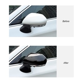 Spotrim Compatible with Toyota Camry Side Rear View Mirror Covers Rearview Mirror Protector Decorations for Camry Accessories 2025 2024 2023 2022 2021 2020 2019 2018 -Style A