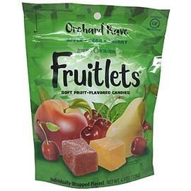 Liberty Orchard Fruitlets Soft Fruit Candies 4.5 oz (Orchard Rave)