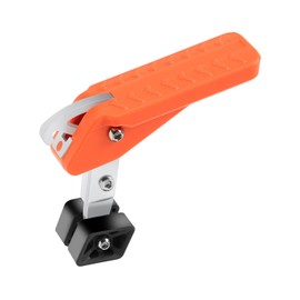 COWVIE Universal Car Door Step Portable Foldable Roof Rack Foot Pedal Max Load 400 lbs - Orange