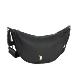 U.S. POLO ASSN. Houston Round Crossbody Bag Black, black