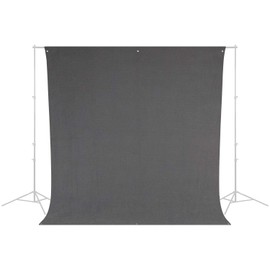 Westcott Wrinkle-Resistant 9' x 10' (2.75 x 3.05m) Backdrop for Photoshoots, Group Portraits, & Photo Booth. Portable and Travel Friendly (Neutral Gray)