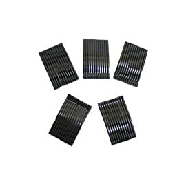 Simple Hairpins Black Alloy Hair Clip Bobby Pin Hair Accessories Headwear Ball Tip Bob Pins for Women - Small