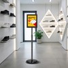 EthPul 2 Pack Sign Holder Stand 8.5x11 inch, Height Adjustable