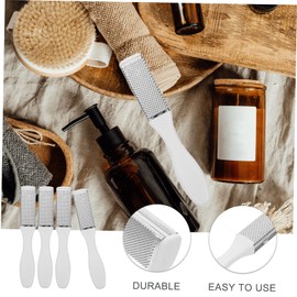 FRCOLOR 4pcs Pedicure Files for Foot Care Exfoliating Tools for Callus Removal Non- Handheld Design for Easy Use for Home and Salon Treatments