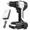 Litheli 20V Cordless Drill Driver, Brushless Power Drill with 2