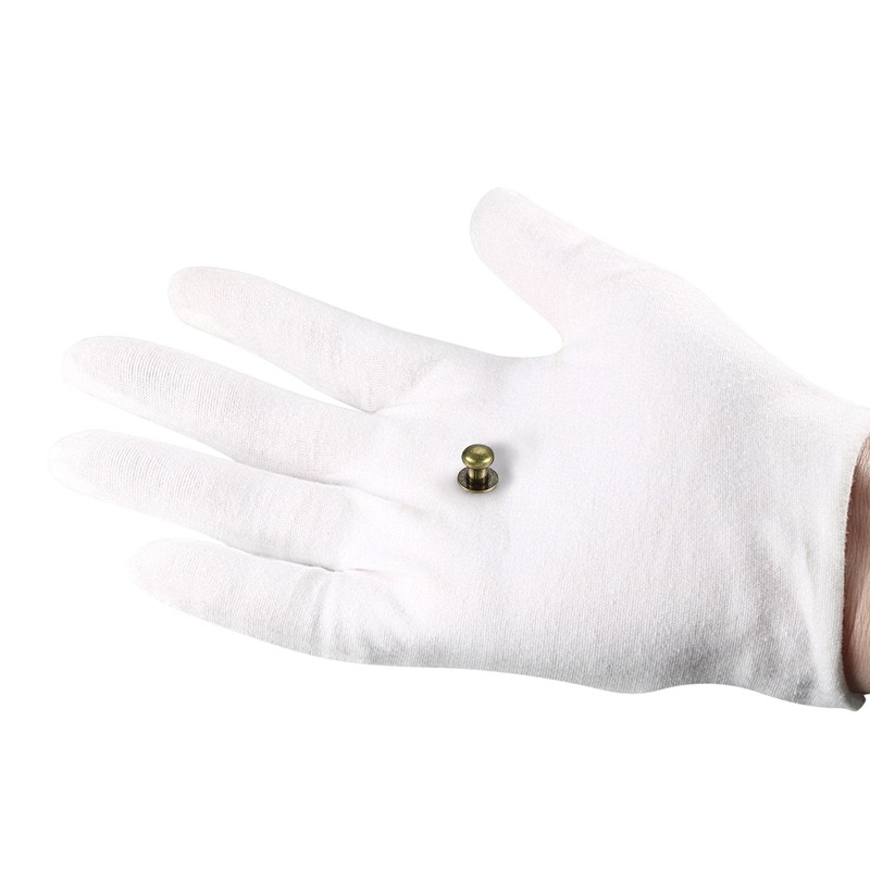 sourcing map 6mm Head Dia. Round Knobs Pull Handle, 12pcs