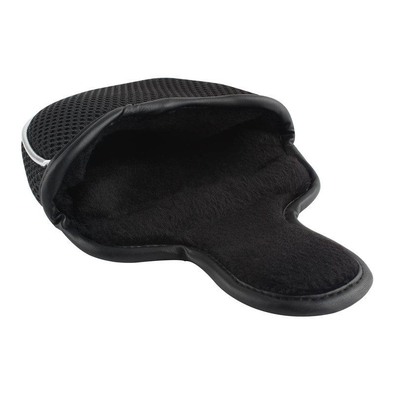 Andux Golf Putter Cover Half Round Mesh Putter Head Cover