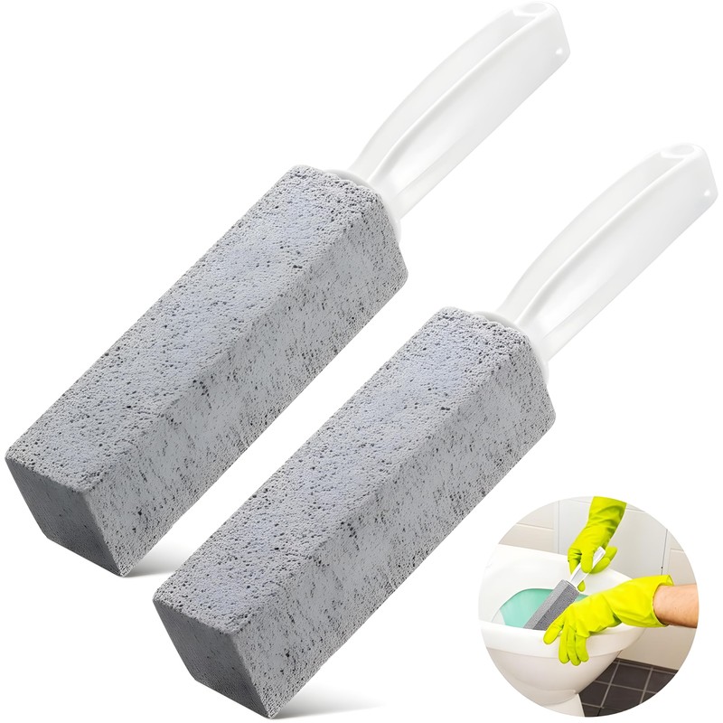 Bexter 2-Pack Value Toilet Bowl Pumice Cleaner with Handle –