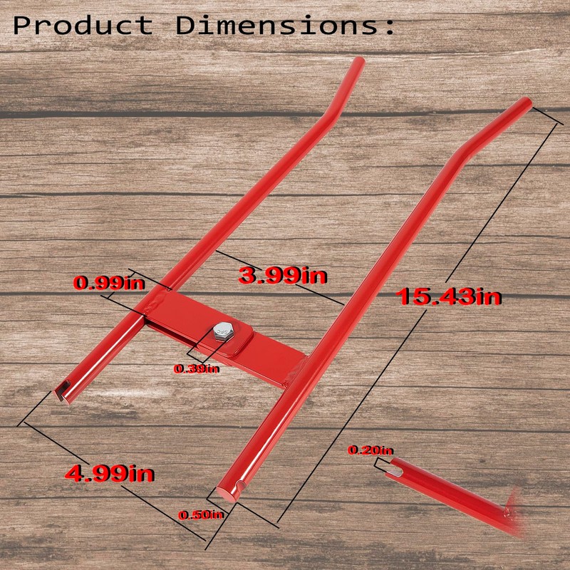 Deecaray LT895 Truck Brake Spring Tool,Red Spring Installer,Suitable for All