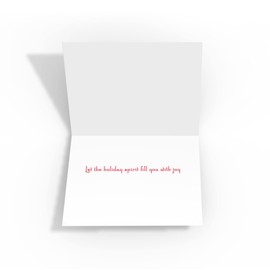 Stonehouse Collection | Merry Christmas Speedboat | 18 Boating Christmas Cards & Envelopes | USA Made | Nautical Cards