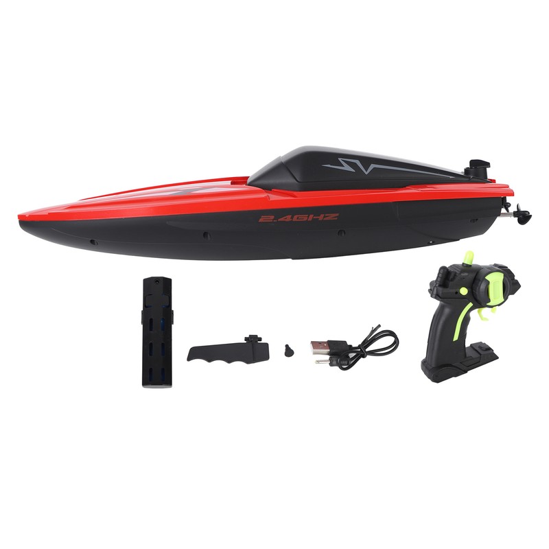 RC Boat Waterproof Off Water Induction Dual Motor Remote Control