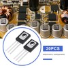 VGOL 20Pcs BD139 NPN Power Transistor NPN 1.5A 80V Audio