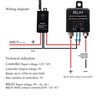 Wireless Remote Car Kill Switch,200A Car Battery Disconnect Switch,DC12V-72V Wireless