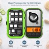 Ankilo Professional Pocket Scales, 50 g/0.001 g, Digital Milligram Scales,