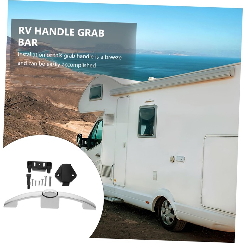KOMBIUDA Rv Door Handle Durable Metal Pull Handle for Camper
