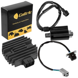 For Kawasaki Regulator w/ Stator Pickup Ignition Coil for Kawasaki Mule 3010 KAF620 2001-2008
