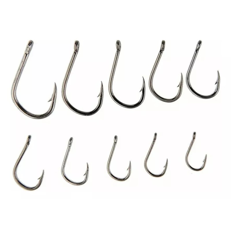 generic Juego De Anzuelos Con Ojos De Pesca De 500