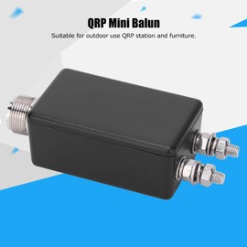 1:1 Mini Balun | 100W Mini Balun Suitable HF Shortwave Antenna for Outdoor QRP Station and Furniture,Professional Balun Replacement, Good Electronic Accessories, Low Power,Easy to Disassemble