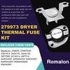 UPGRADE HEATING PLATE WP3387747 W11344457 Dryer Heating Element Kit For