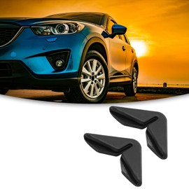 ACROPIX Universal Automobile Car Side Door Edge Corner Guard Protector Black - Pack of 2