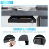 14" Under Desk Mounted Sliding Pull-out Drawer Organizer for Office