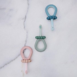 Suavinex Spazzolino da Denti Bambini 0-2 Anni, Verde