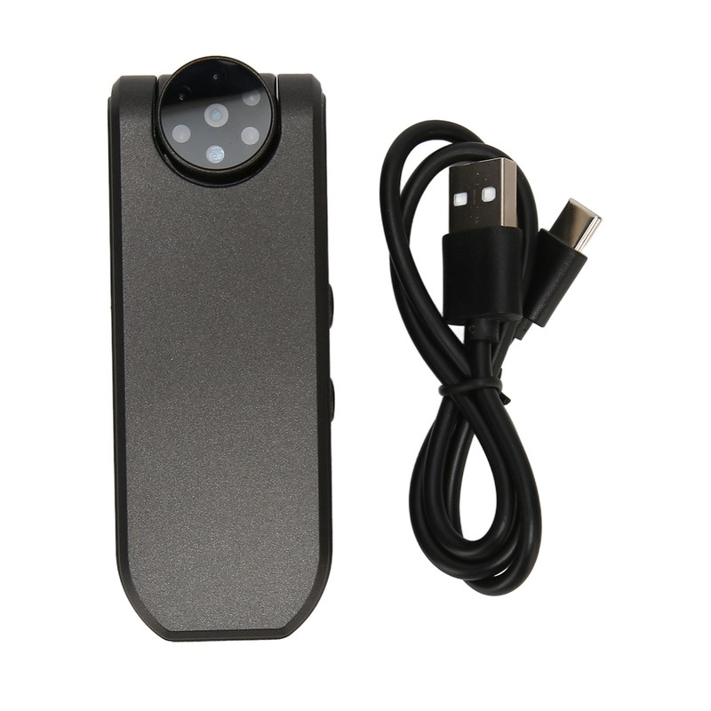 Mini Wearable Camera 1080P Night Vision Rechargeable Motion Detection HD