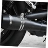 CHILDWEET Motorcycle Exhaust Bracket Clamp Stainless Steel Support for Secure
