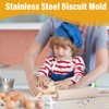 4 Piece Horse Shape Cookie Cutter Set, Stainless Steel Cookie