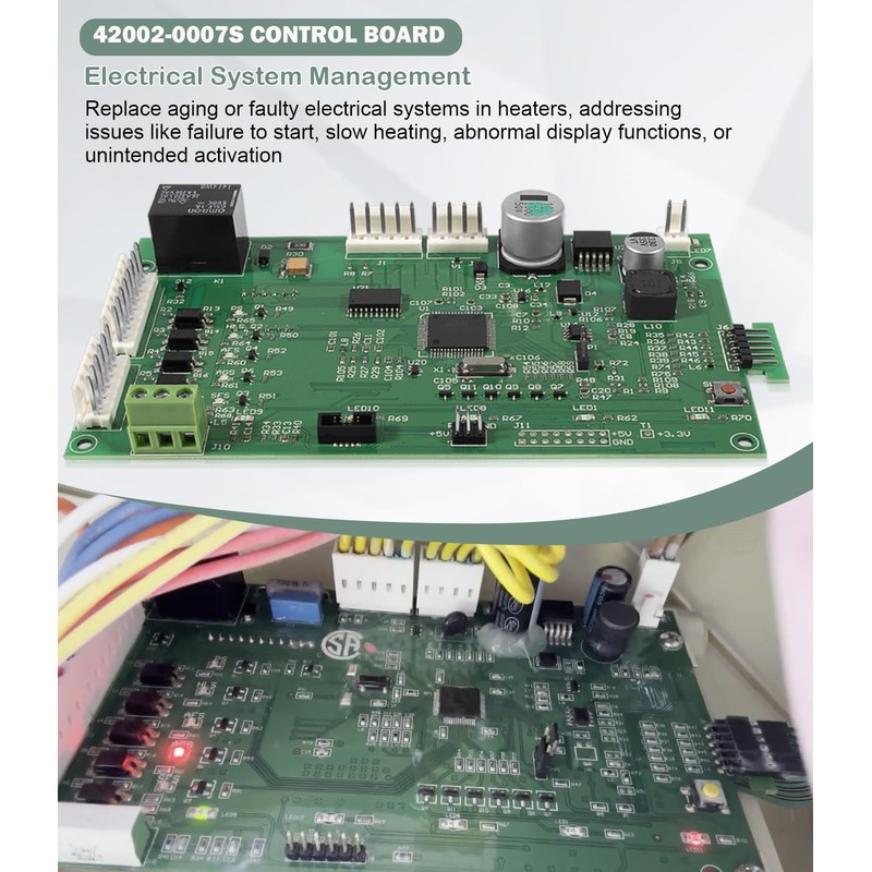 42002-0007S, 461105 Control Board Kit Compatible with MasterTemp Sta-Rite Max-E-Therm