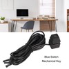 PC Power Switch Blue Switch Mechanical Key Backlit Plug and