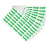 PATIKIL Small Arrow Sticker Label 1.2 x 0.5 Inch Pack