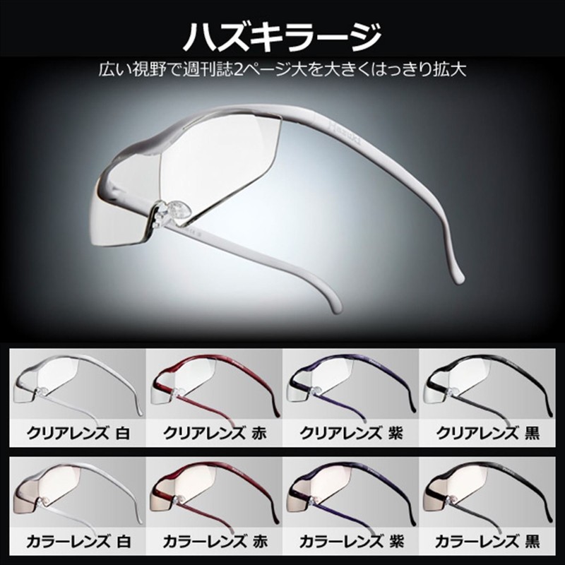 Hazuki Loupe Magnification Lens, 1.6x, Clear, Large