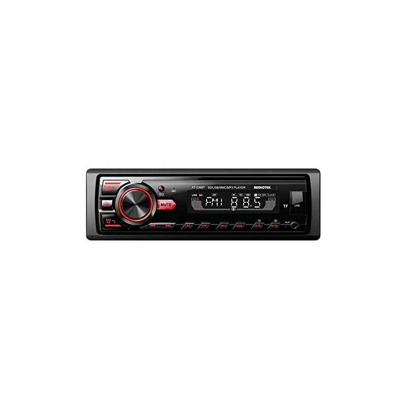 Car Stereo Audio in-Dash FM Aux Input Bluetooth Receiver SD