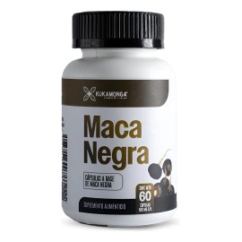 Maca Negra | 500mg | 60 Cáps | 30 Días | Apoyo Hormonal Sin Sabor