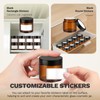 2 oz Small Glass Jars with Lids, Bumobum 12 Pack