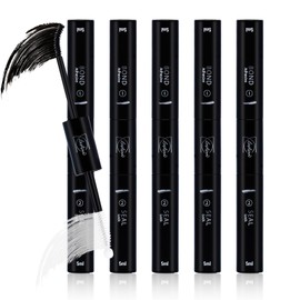 LASHSUN 2-in-1 Lash Cluster Glue Kit, Waterproof Bond and Seal, 72H Strong Hold Long-Lasting Eyelash Adhesive, Sweat-Proof for DIY Home Use (5 count Lash Bond and Seal)