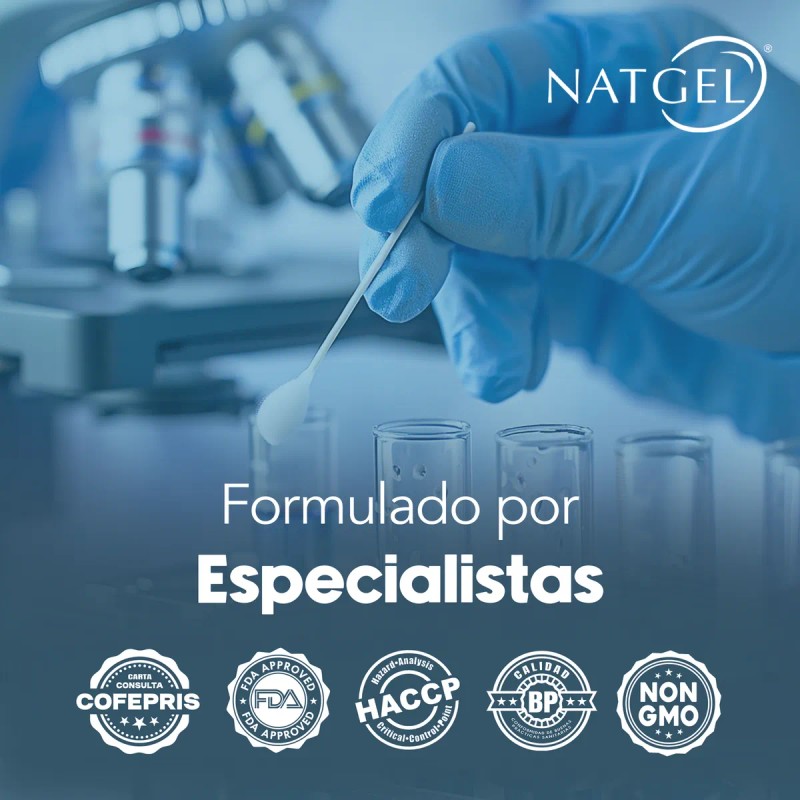 Magnesio Complex 5 Omega 3 60 Capsulas Vcaps Natgel Sin