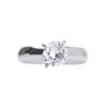 LuckyLy – Anillo de Compromiso para Mujer, Zirconia Cúbica de
