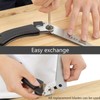 DENKO SEKKA Woodworking Saw Replacement Blade, Japanese Pull Saw for