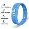Smart LED Pedometer Bracelet with Vibration Alarm for Daily Activity