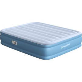 Beautyrest Sensa-Rest Air Bed Mattress with Built-in Pump and Edge Support, Ideal for Guests, Camping and More,18" Queen