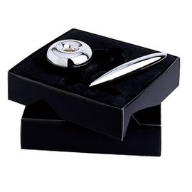 Be-Active Floating Magnetised Pen & Chrome Base