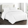 Plain Duvet Cover With Pillow Case Non Iron Percale Quilt