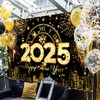 2025 New Year's Eve Banner Decoration 180 x 110 cm,