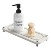 Home Sink Caddy, Instant Dry Kitchen Bathroom Sink Organizer, Diatomaceous
